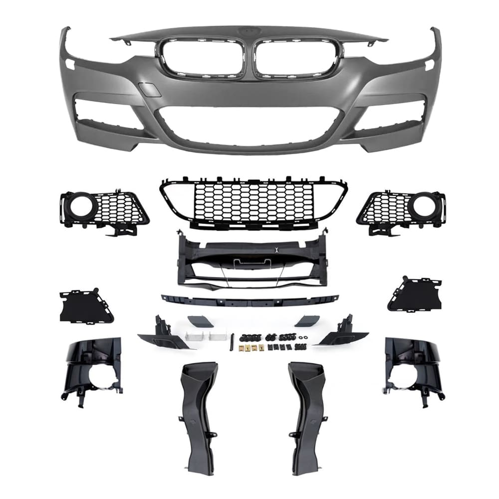 BMW F30 / F31 M-Paket Eesmine Stange, Esitulede Pesuritega, Ilma PDC Aukudeta