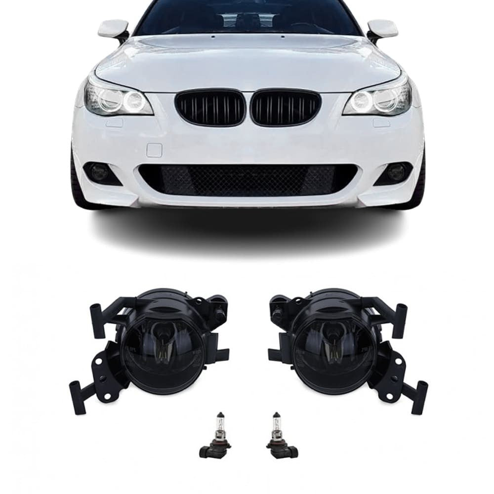Fog lights for BMW E60 / E61 M-Pack (03-10), smoked