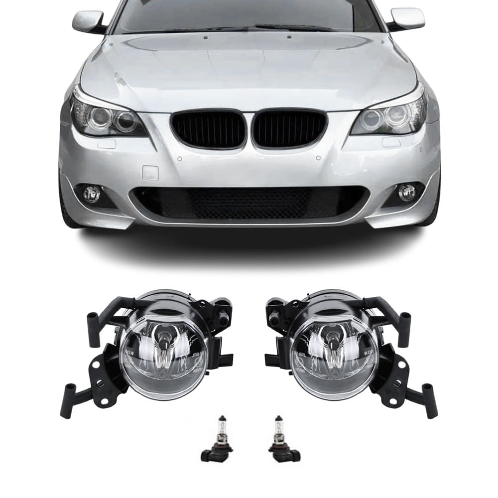 Fog lights M-Pack for BMW E60 / E61 (03-10), clear
