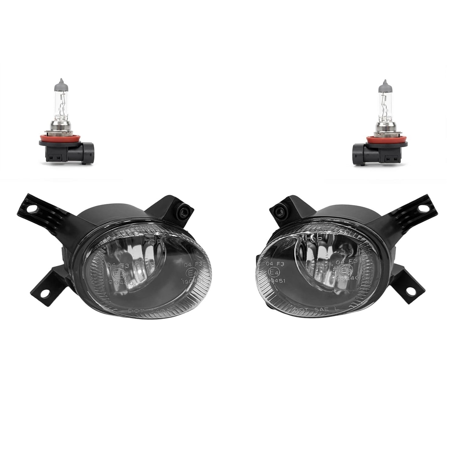 Fog Lights set for Audi A3 8P / S3 8P (03-12), clear