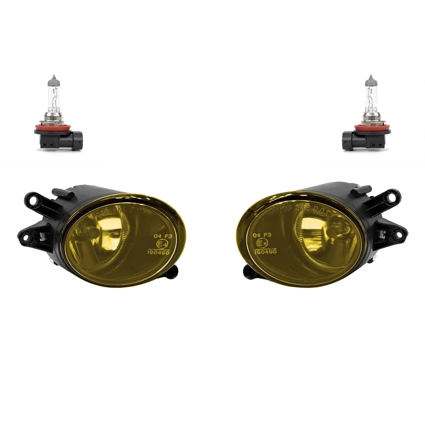 Fog Lights set for Audi A4 B6 (01-05), yellow