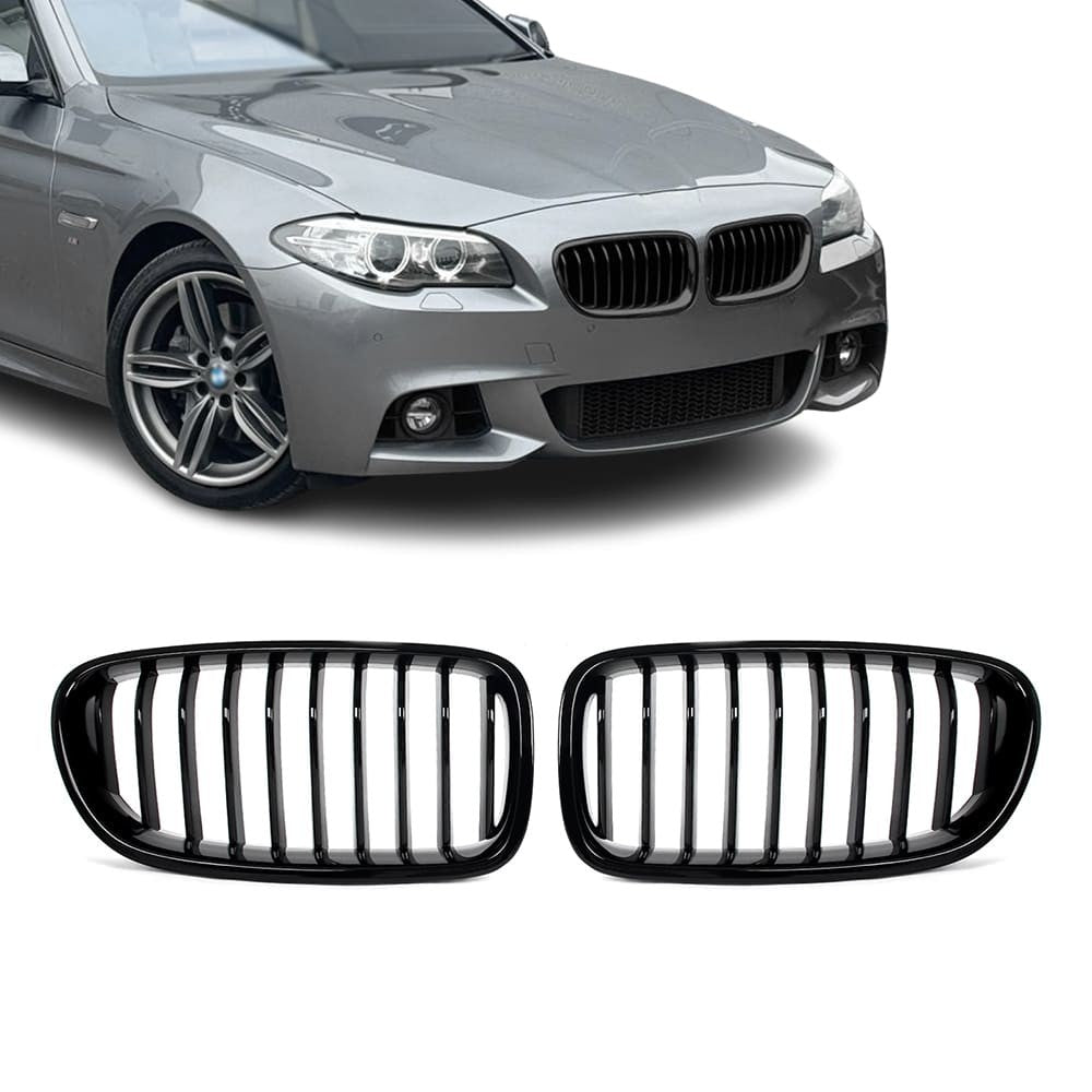 Kidney Grille set for BMW F10 / F11, glossy black