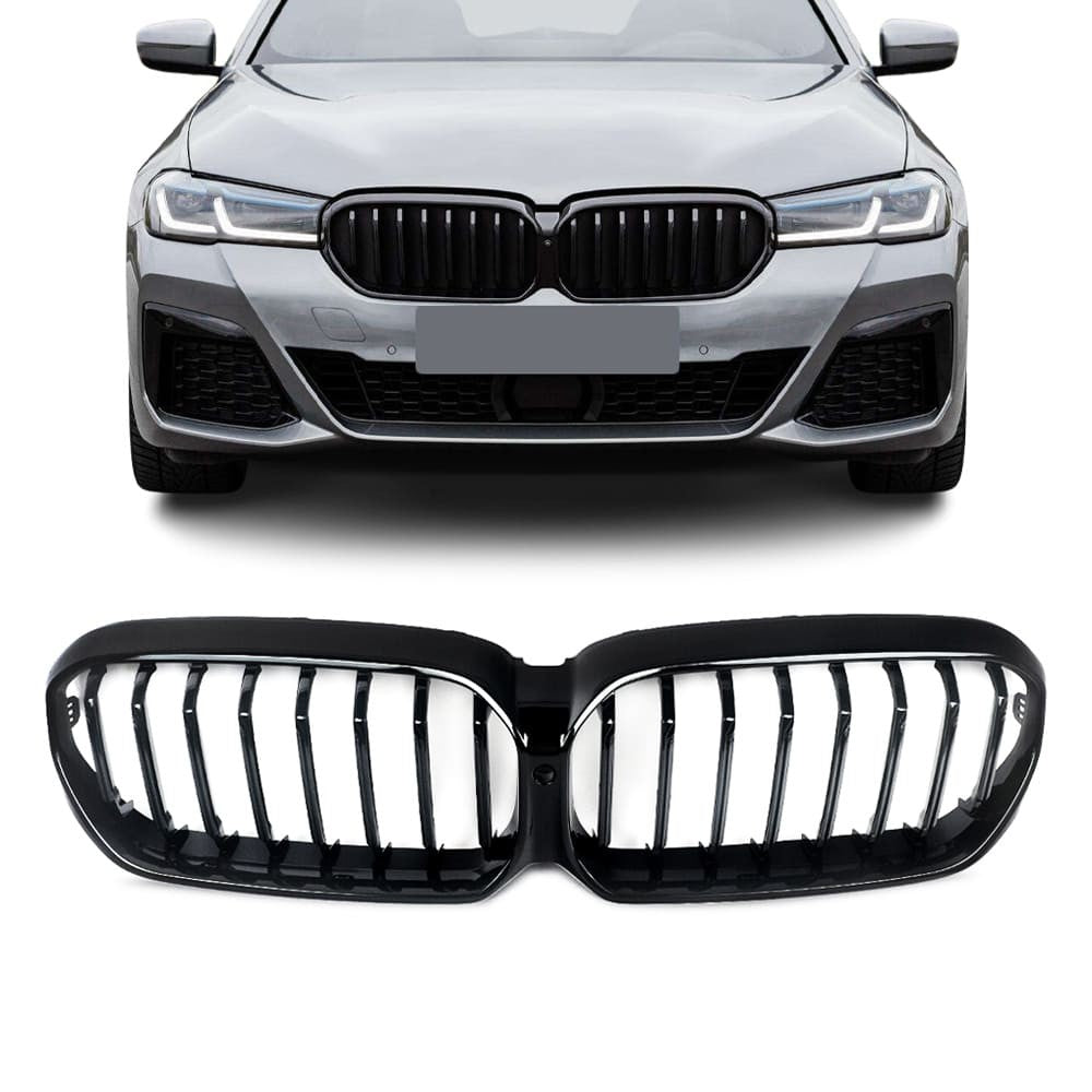 Kidney Grille for BMW G30 / G31 / F90 LCI (21-23), glossy black