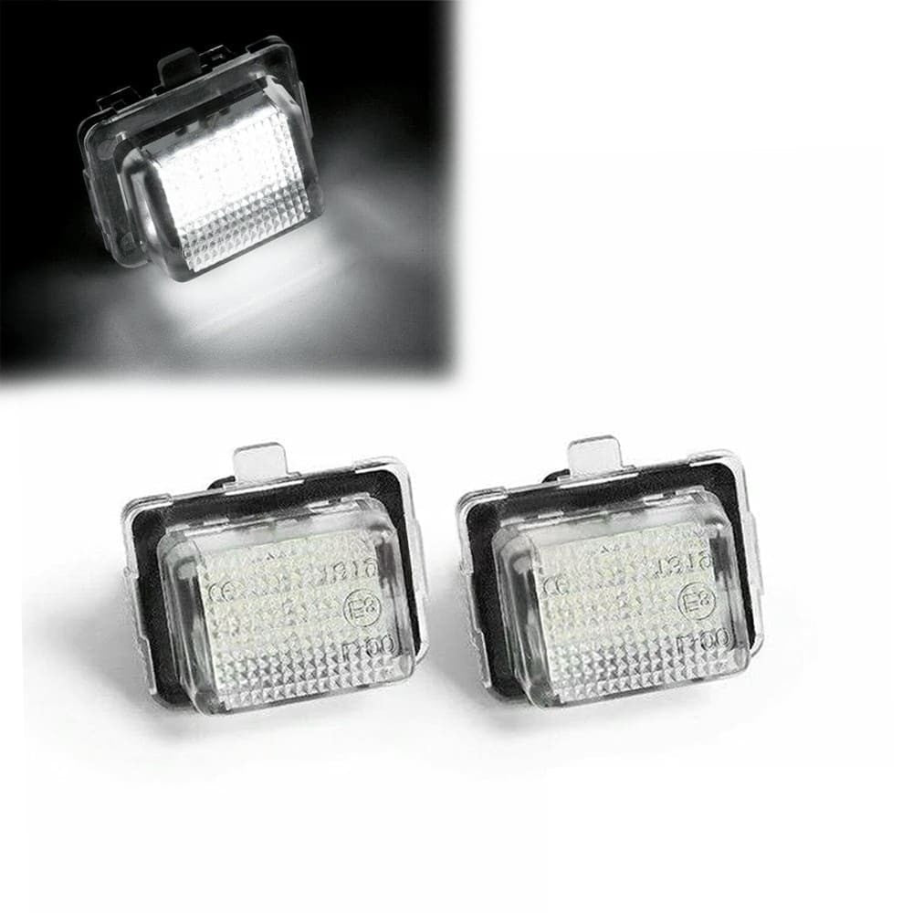 LED License plate Light set for Mercedes-Benz C117 (13-19)