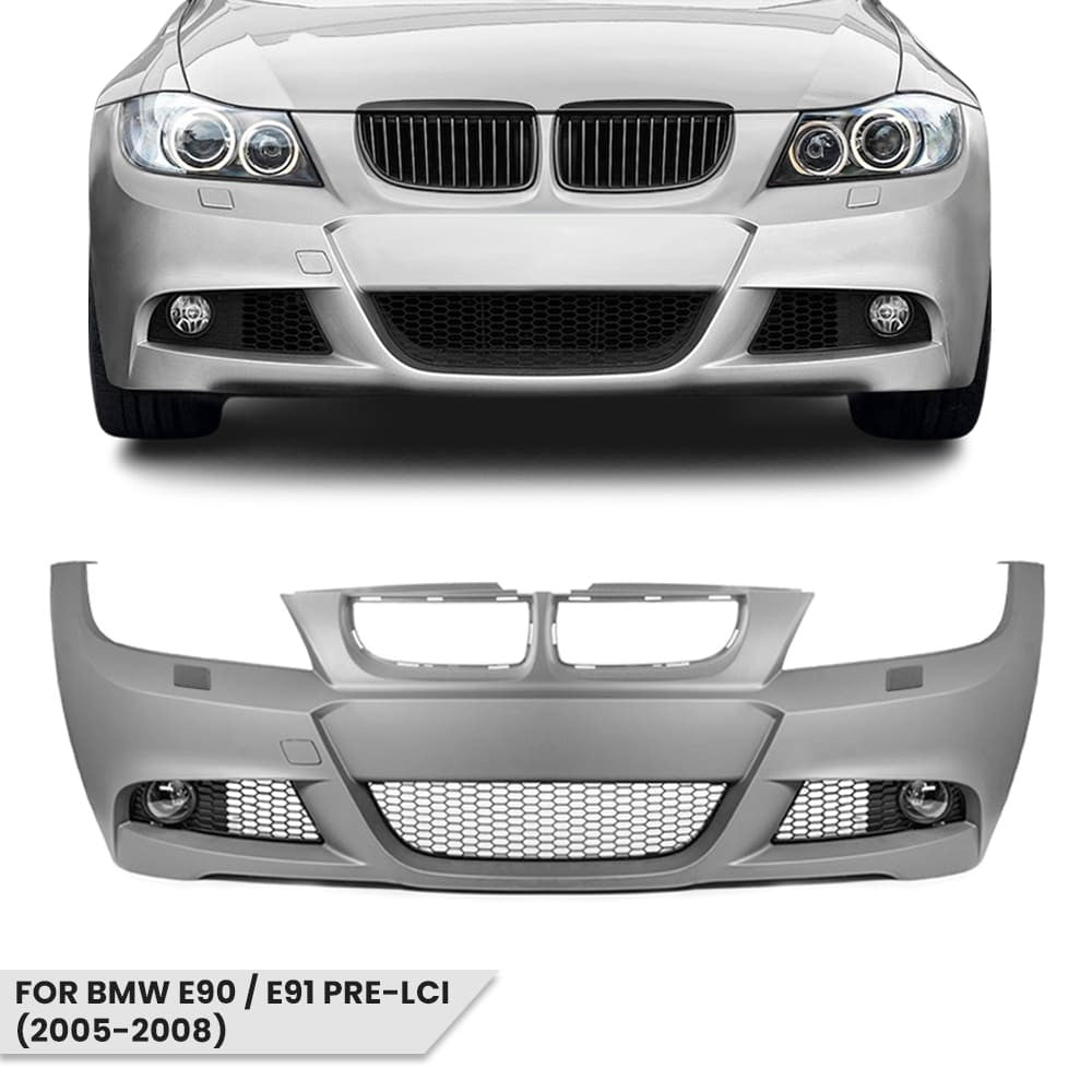 M-Pack LCI-look front bumper for BMW E90 / E91 PRE-LCI (05-08)