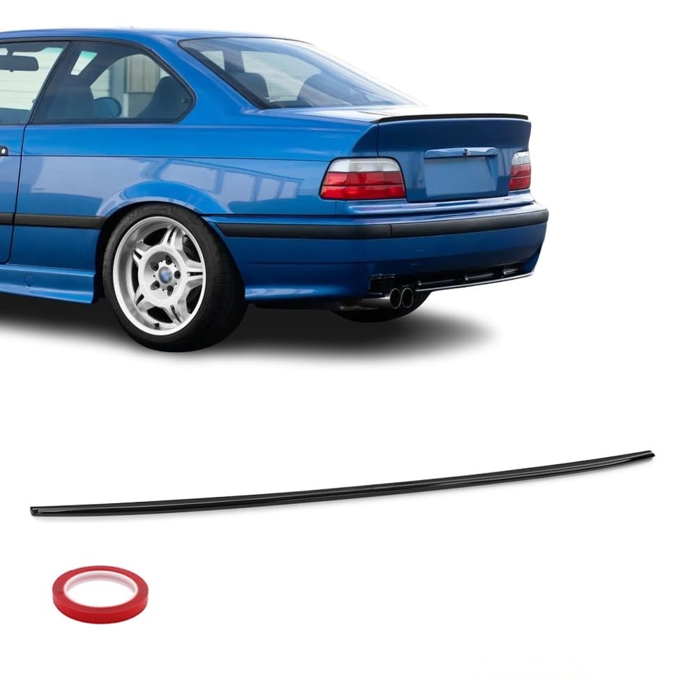 M3 style Trunk Spoiler for BMW E36 Sedan / Coupe / Cabrio, glossy black