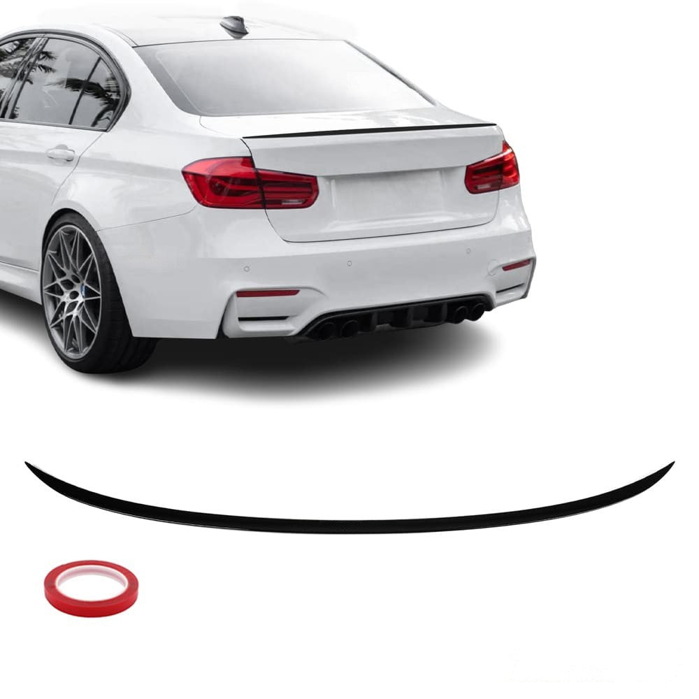 M3-style Trunk Spoiler for BMW F30 / F80, glossy black