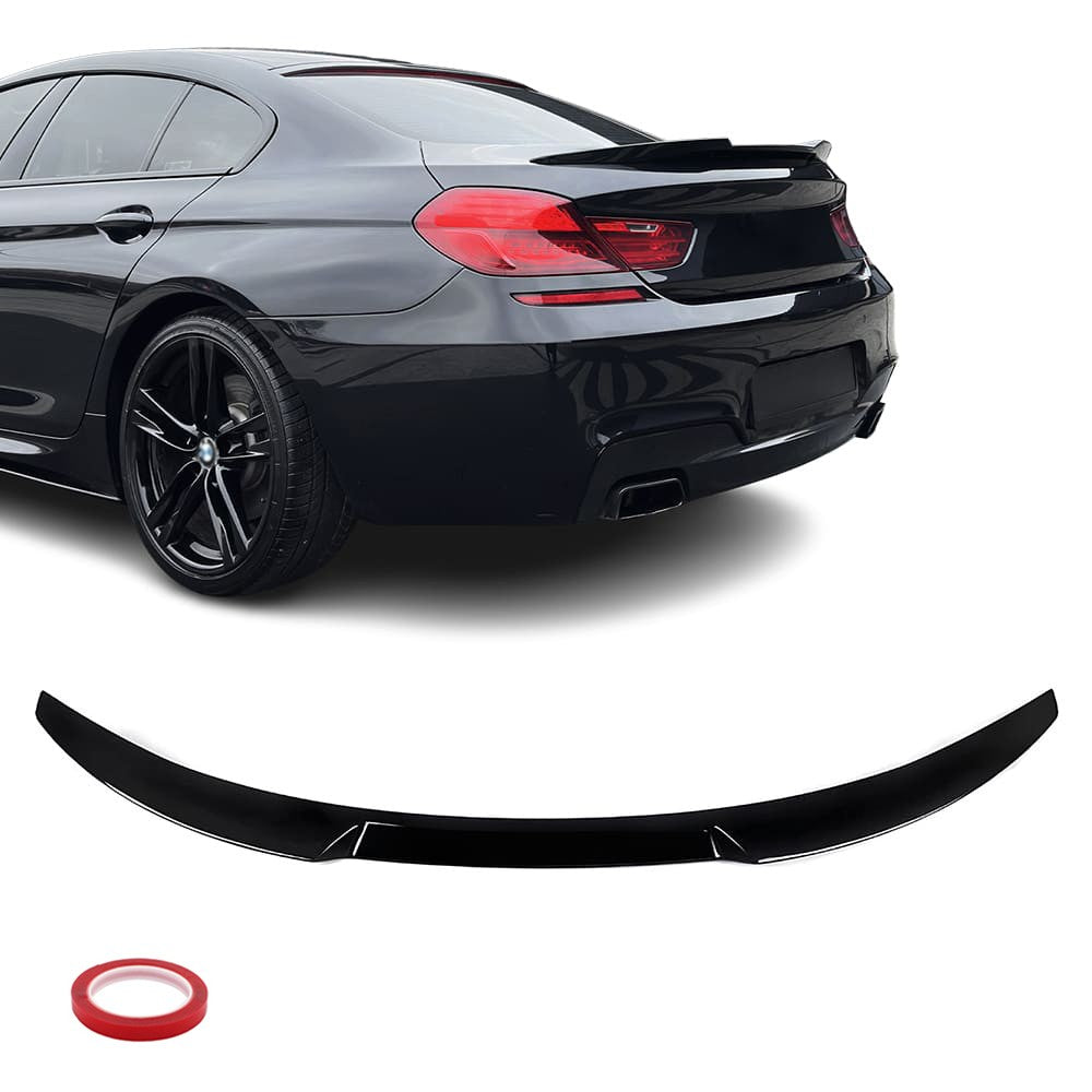M4 style Trunk Spoiler for BMW F06 / F13, glossy black