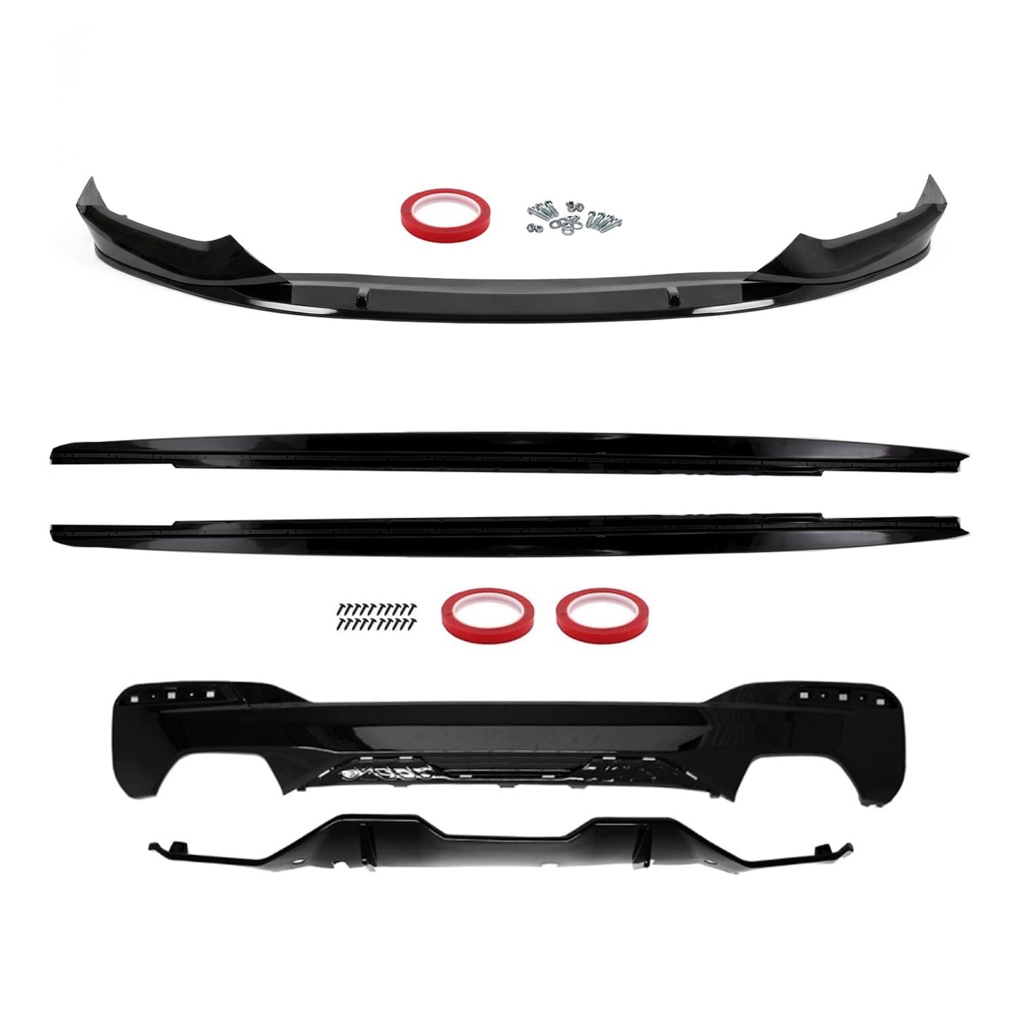 Performance Kit for BMW G30 / G31 PRELCI (17-20) with M-Pack, glossy black