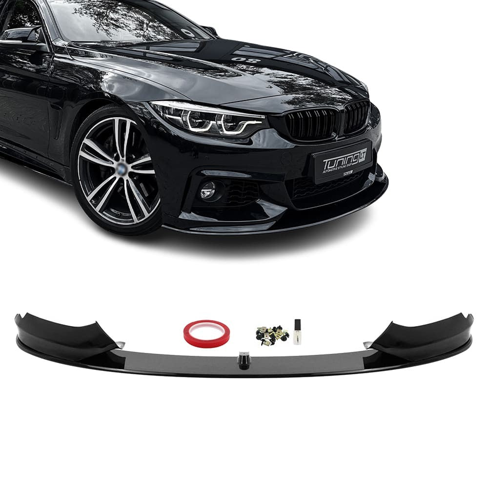 Performance Front bumper Lip for BMW F32 / F33 / F36 (13-), glossy black