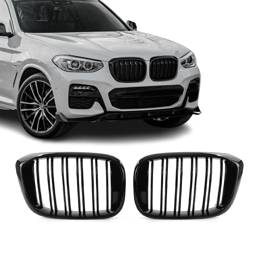 Performance Grille set for BMW G01 X3 / G02 X4 (18-21), glossy black