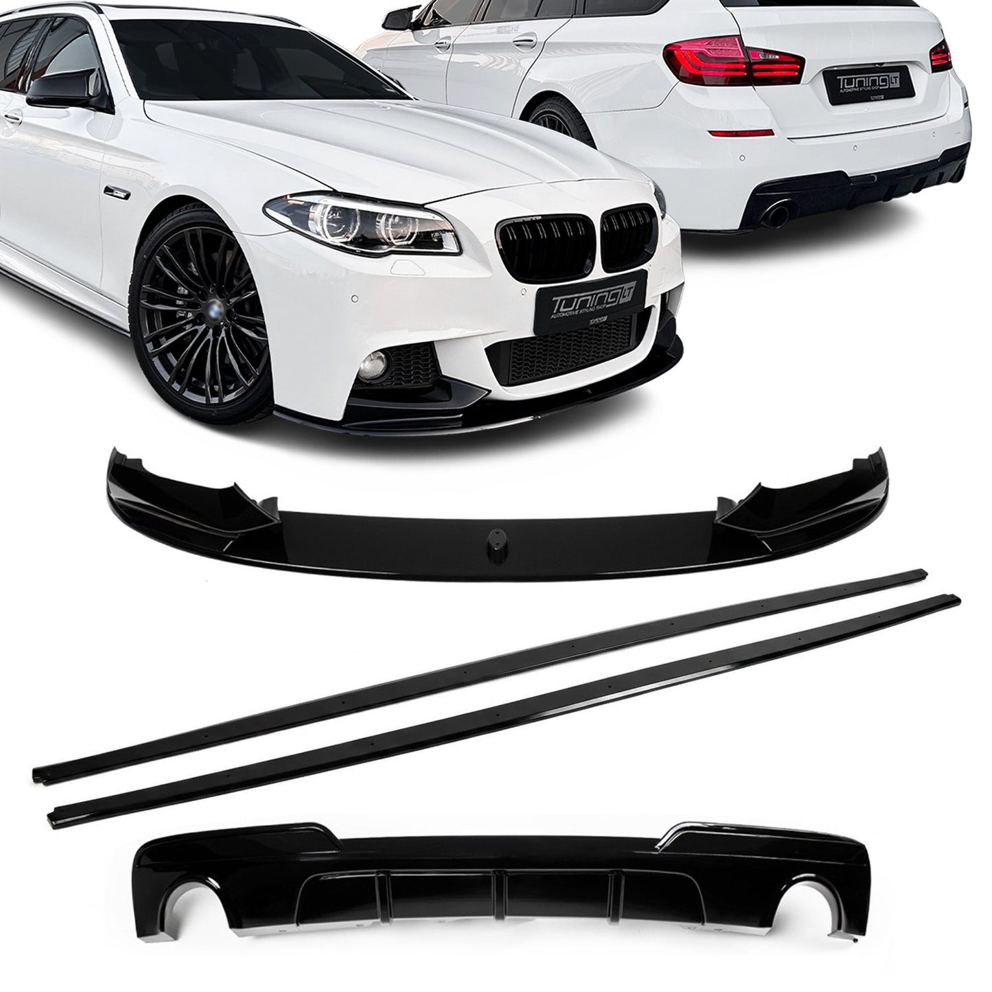 Performance Kit for BMW F10 / F11 (535i / 535d), glossy black