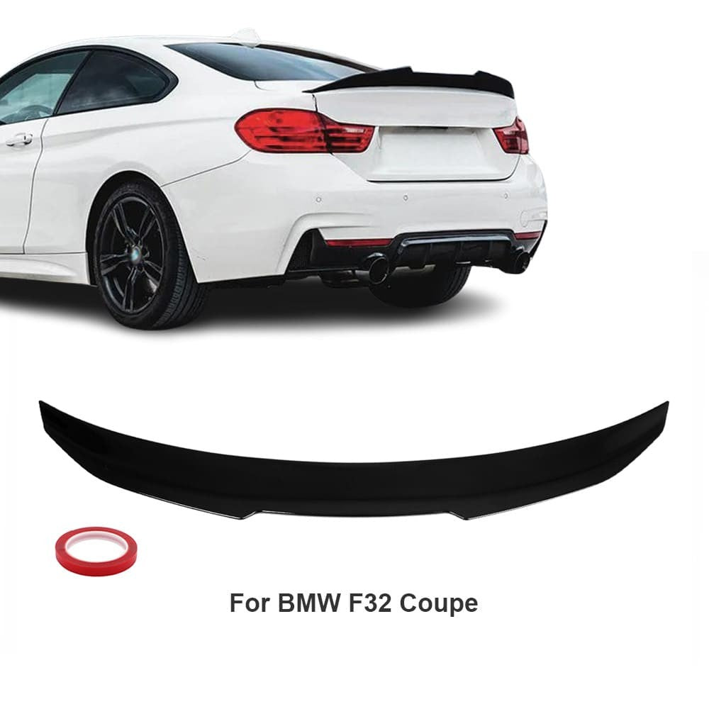 PSM style Trunk Spoiler for BMW F32 Coupe, glossy black