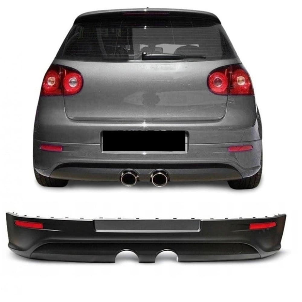 R32 style rear bumper diffuser for VW Golf MK5 (03-09)