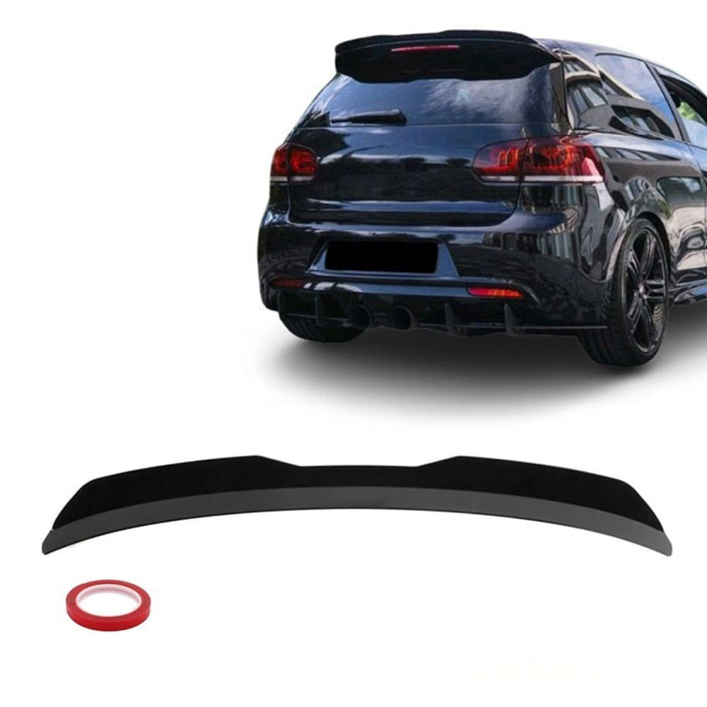 Roof spoiler add-on for VW Golf MK6 / MK7, glossy black