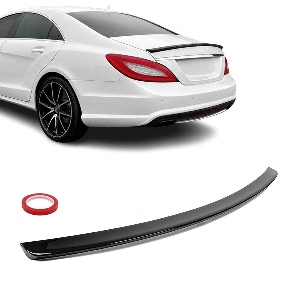 Trunk spoiler for Mercedes C218 (10-18), glossy black