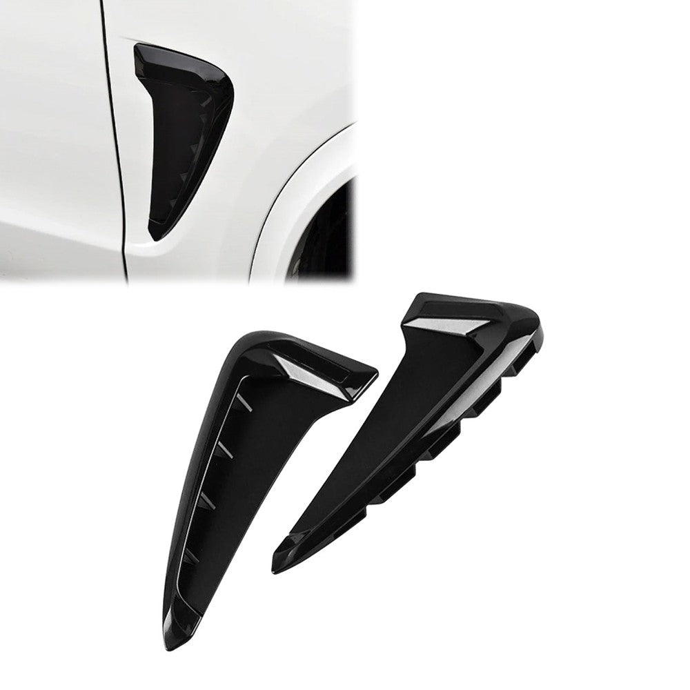 X5M-inspired Fender Vent Trims for BMW X5 F15 (14-18), glossy black