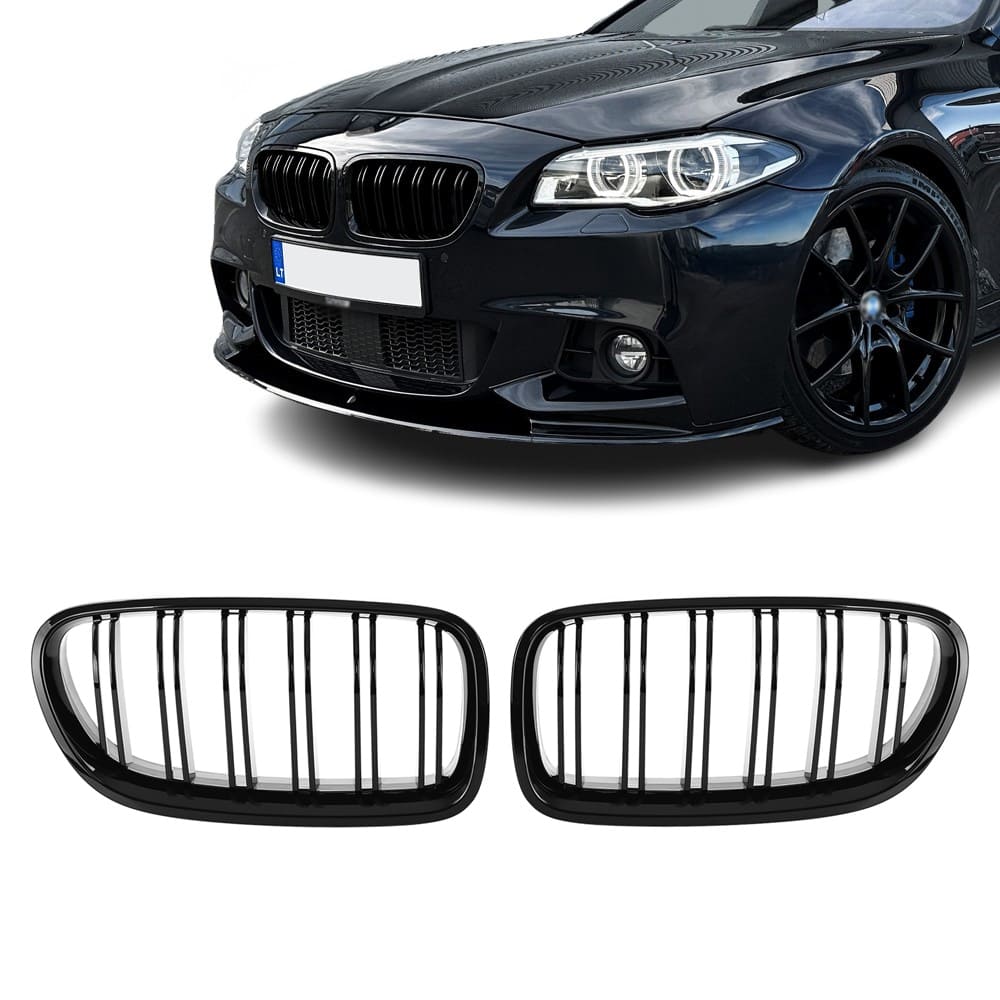 BMW F10 / F11 ''Performance'' Iluvõre / Neerud , Läikiv Must