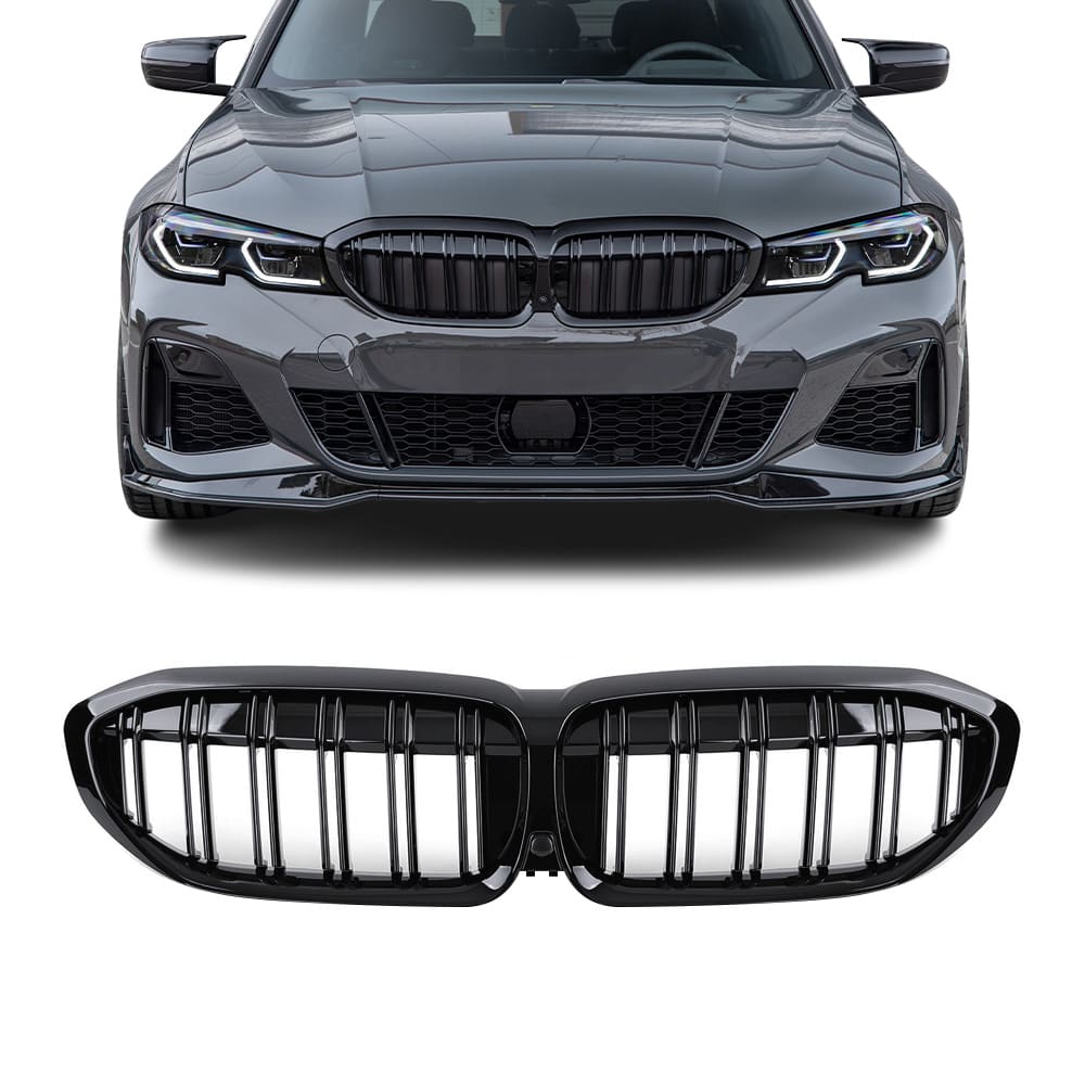 BMW G20 / G21 (18-22) ''Performance'' Iluvõre / Neerud, Läikiv Must