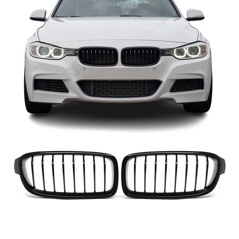 Neerud / Iluvõre  BMW F30 / F31 (11-19), Läikiv Must