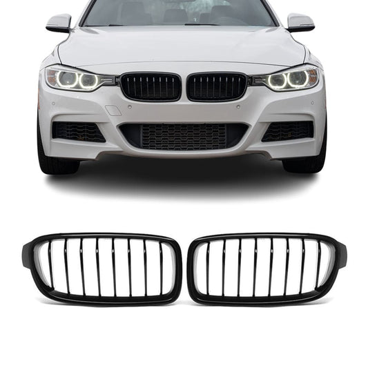 Neerud / Iluvõre  BMW F30 / F31 (11-19), Läikiv Must