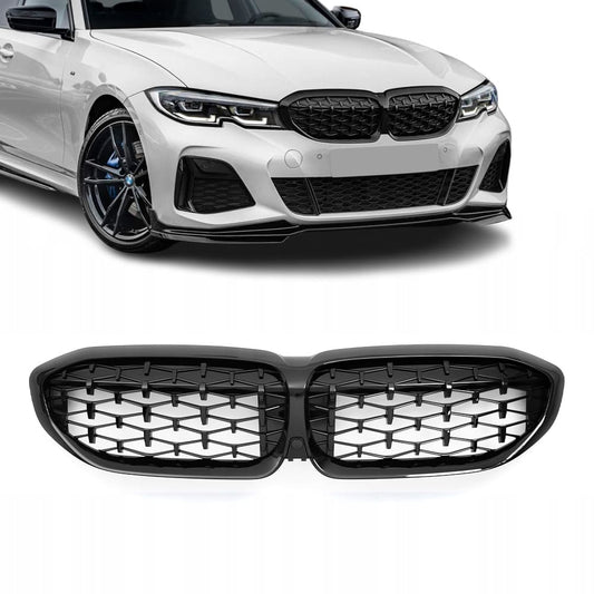 BMW G20 / G21 (18-22) M340 Stiilis Iluvõre / Neerud , Läikiv Must