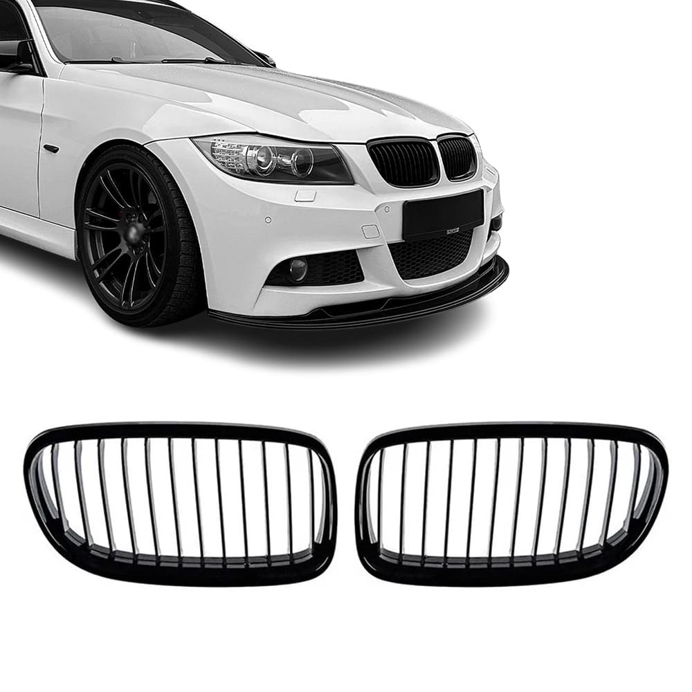 BMW E90 / E91 LCI (08-11) Neerud / Iluvõre, Läikiv Must