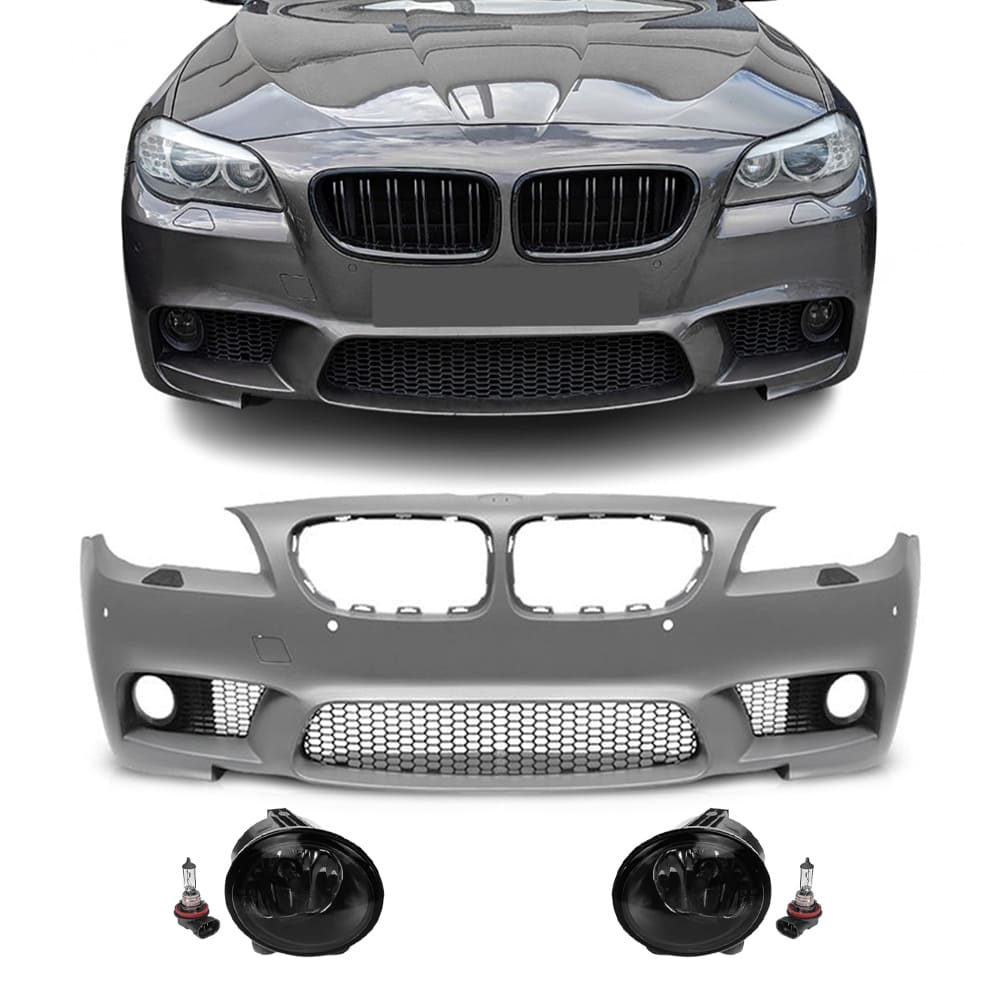 BMW F10 / F11 PRE-LCI (10-13) M5 Stiilis Eesmine Stange Toonitud Udutuledega
