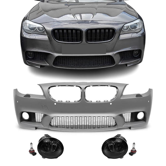 BMW F10 / F11 PRE-LCI (10-13) M5 Stiilis Eesmine Stange Toonitud Udutuledega