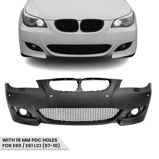 BMW E60 / E61 LCI (07-10) M5 Stiilis Eesmine Stange PDC Aukudega (18mm)