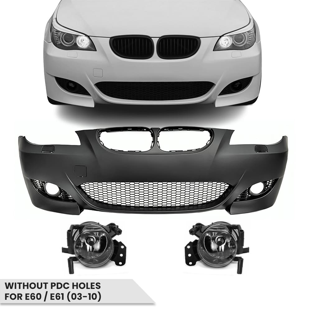 BMW E60 / E61 (03-10) M5 Stiilis Eesmine Stange Koos Udutuledega, Ilma PDC Aukudeta