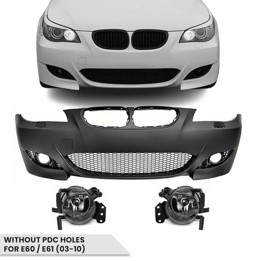 BMW E60 / E61 (03-10) M5 Stiilis Eesmine Stange Koos Udutuledega, Ilma PDC Aukudeta