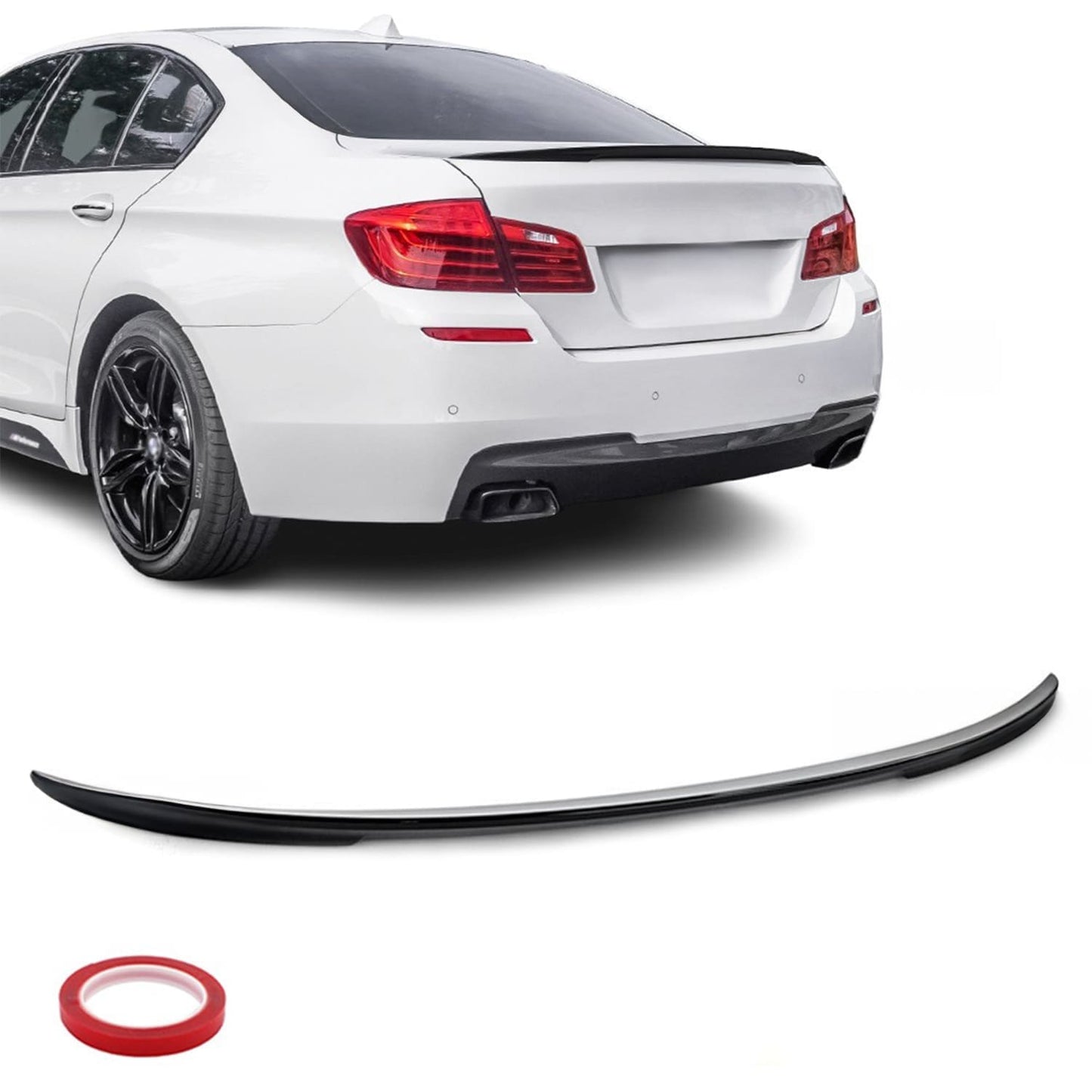 BMW F10 (10-17) ''Performance'' Pagasiluugi Spoiler, Läikiv Must