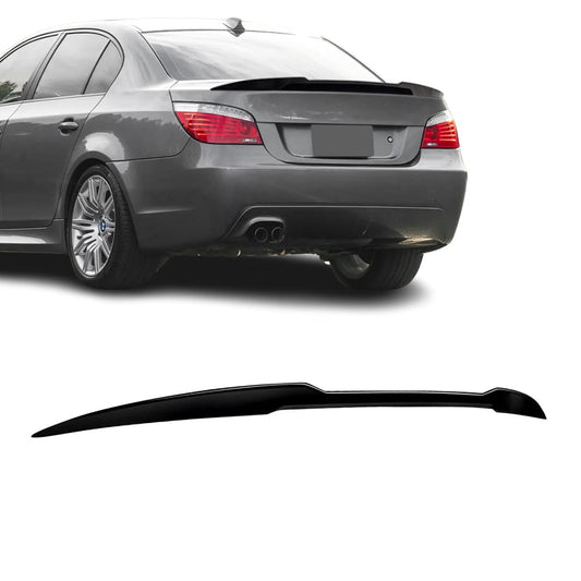 BMW E60 M4 Stiilis Pagasiluugi Spoiler, Läikiv Must