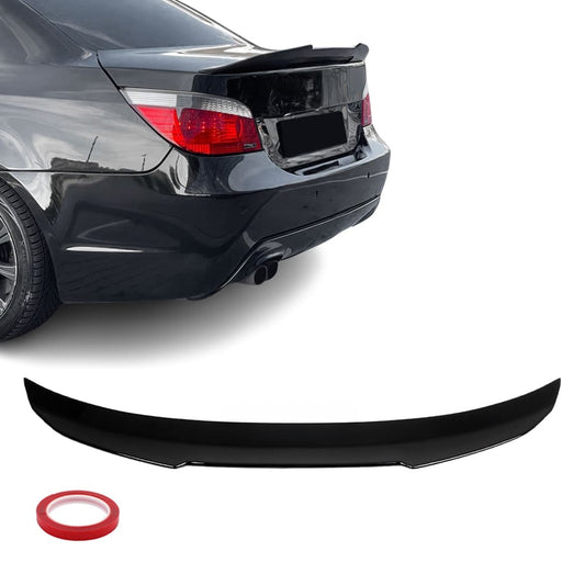 BMW E60 PSM Stiilis Pagasiluugi Spoiler, Läikiv Must