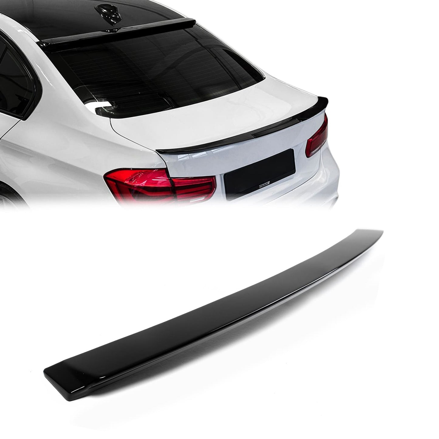 BMW F30 / F80 AC Stiilis Katusespoiler , Läikiv Must