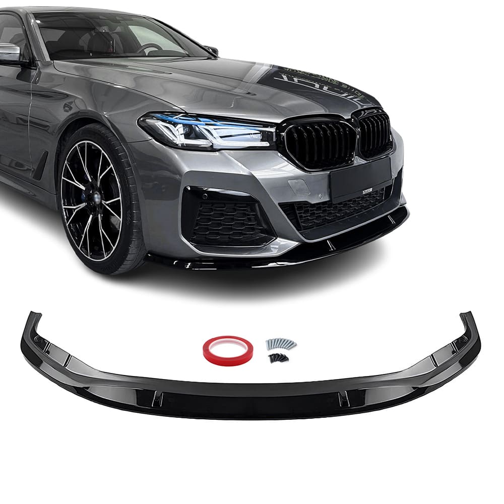 Läikiv Must TN-LINE V1 Eesmine Splitter BMW G30 / G31 LCI (21-23)