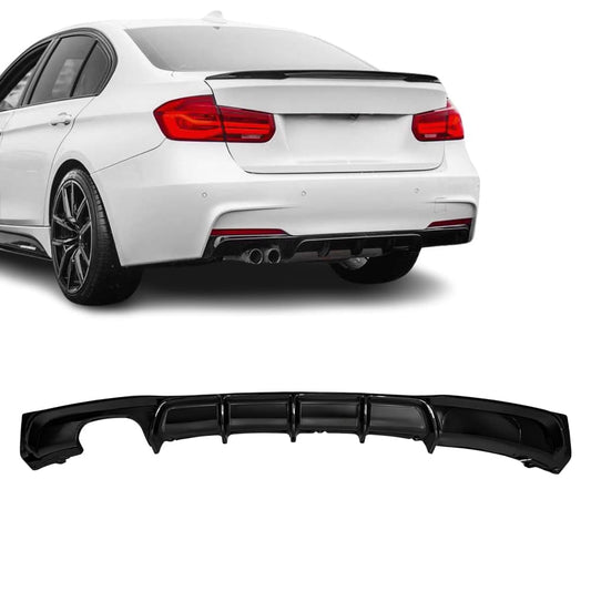 BMW F30 / F31 (11-19) ''Performance'' Tagumine Difuusor , Läikiv Must