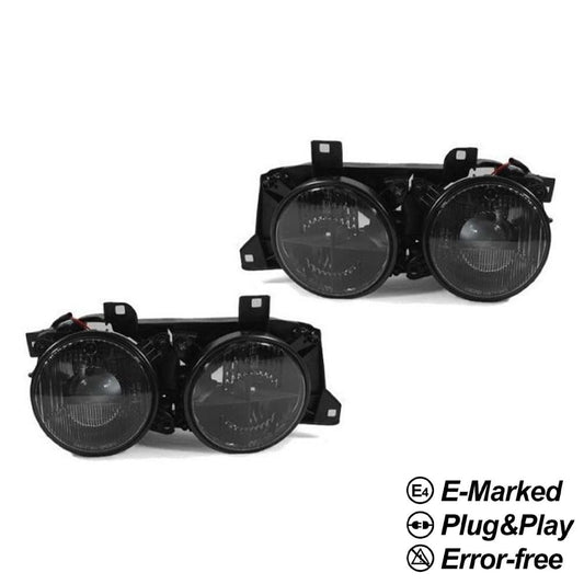 Tumedad Komplektsed Esituled BMW E32 / E34 (87-96)