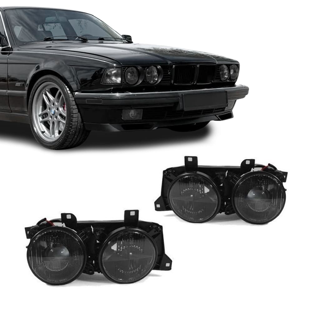 BMW E32 / E34 (87-96) Toonitud Esitulede Komplekt