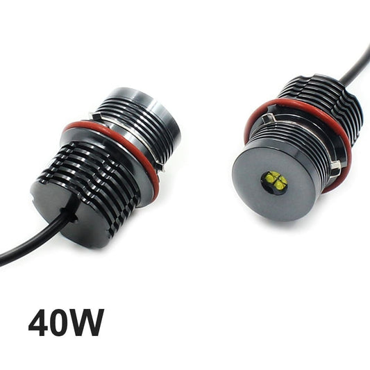 BMW E39 / E53 / E60 / E63 / E65 / E87 Angel Eyes LED Markerid (40W)