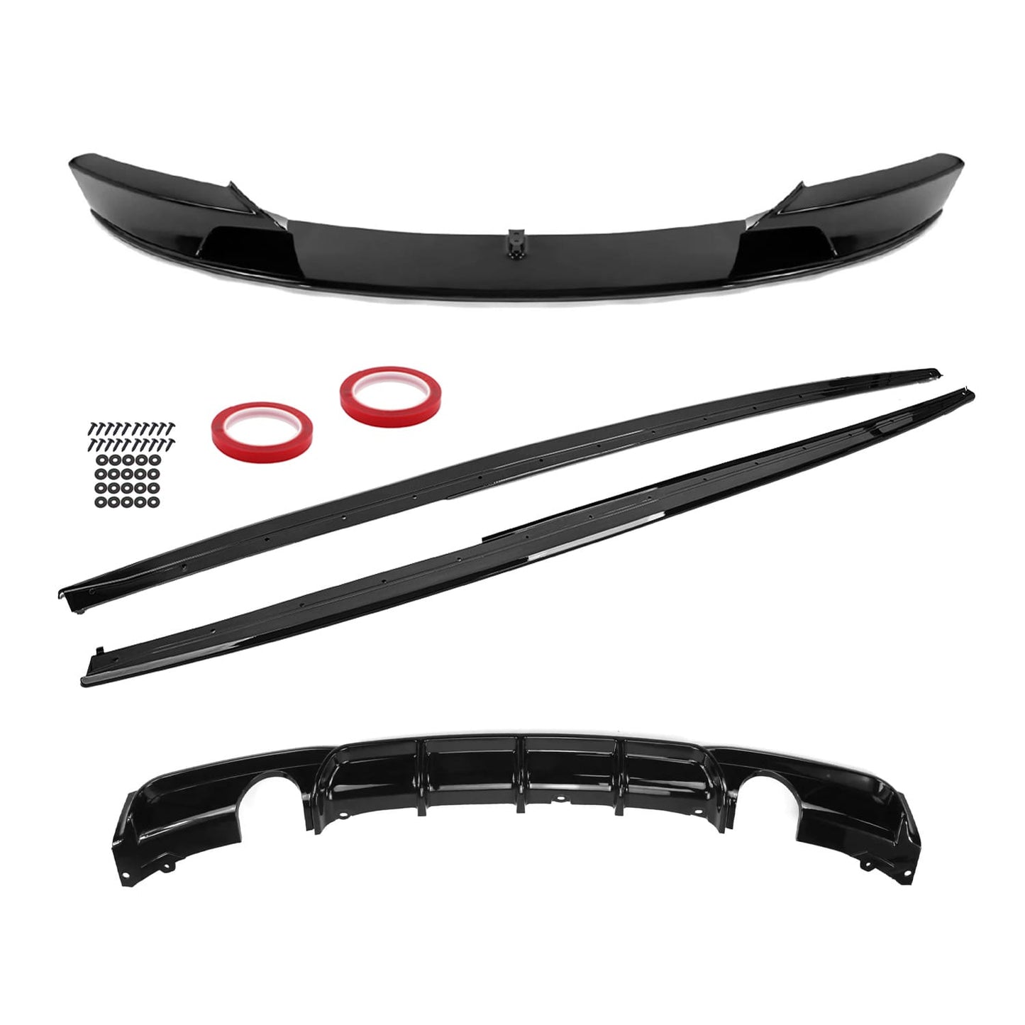 BMW F30 / F31 (335/340) ''Performance Kit'', Läikiv Must