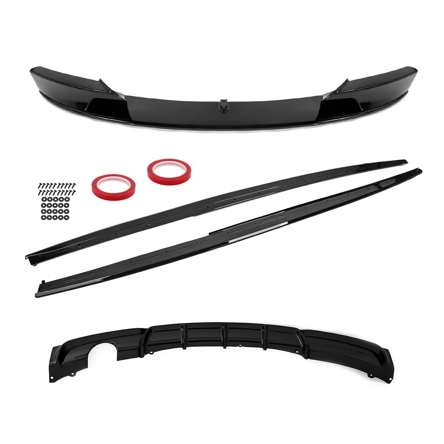 BMW F30 / F31 (316 / 318 / 320) ''Performance Kit'', Läikiv Must