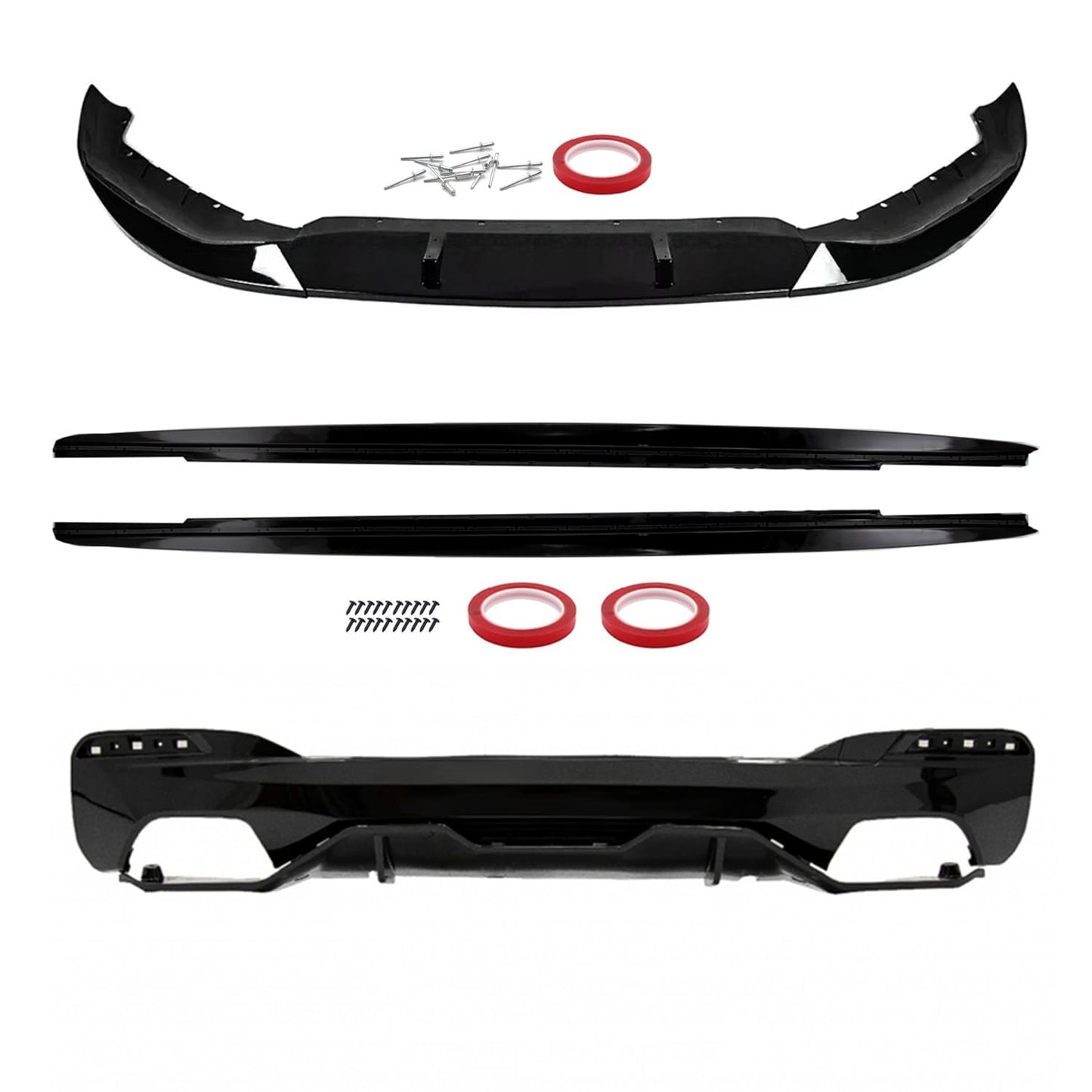 Läikiv Must Performance Komplekt BMW G30 / G31 LCI (21-23) M-Pack
