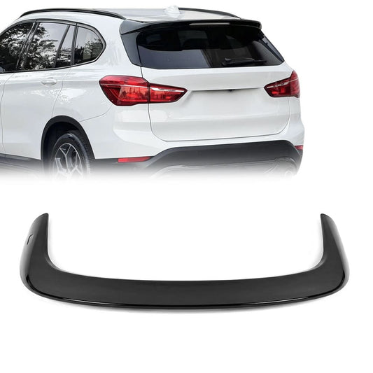 AC-style Roof Spoiler for BMW X1 F48 (15-22), glossy black