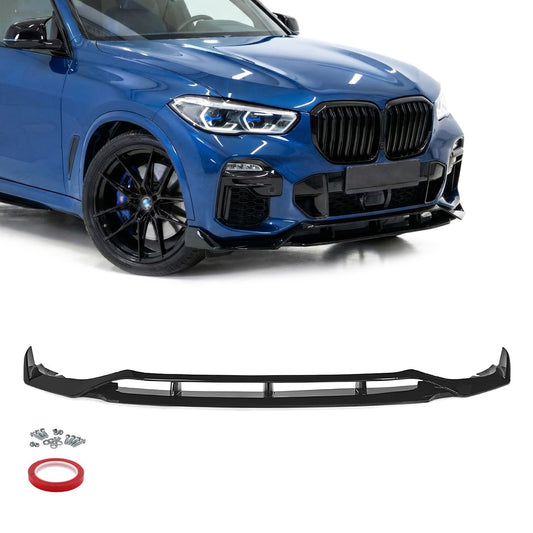 Aero style Front Lip for BMW X5 G05 PRE-LCI (19-23), glossy black