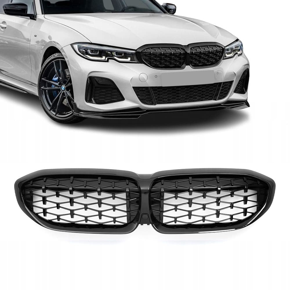 M340-look kidney Grille for BMW G20 / G21 (18-22), glossy black