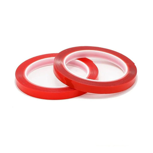 Strong Adhesive Tape for Spoilers and body parts, clear, 2 pcs. set, 10mm x 3m