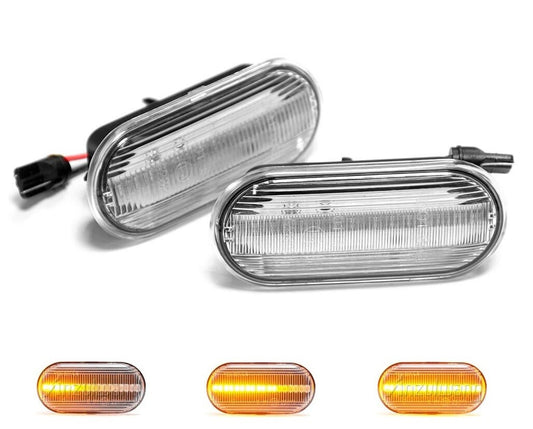 Dynamic LED side indicators for VW T5 (03-09), white