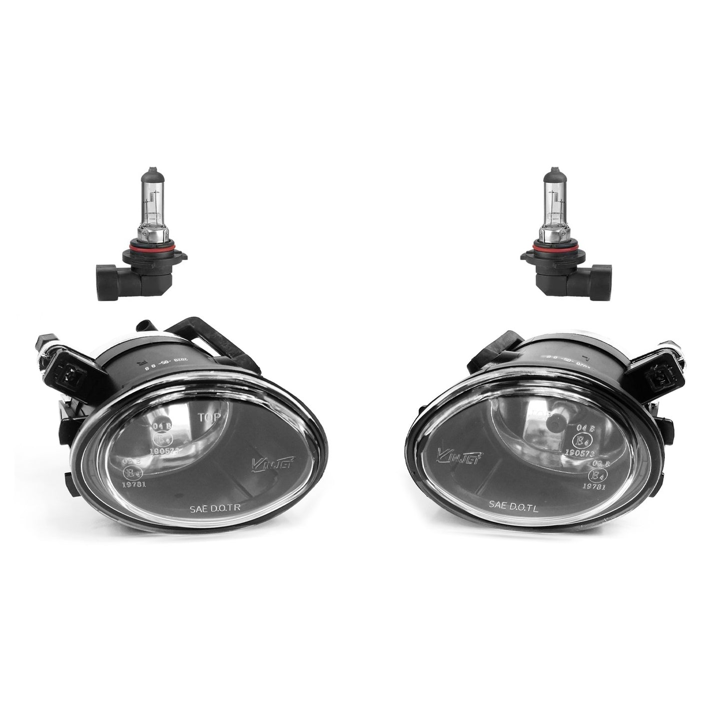 Fog Lights set, left + right, clear